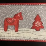 Christmas Horse Card